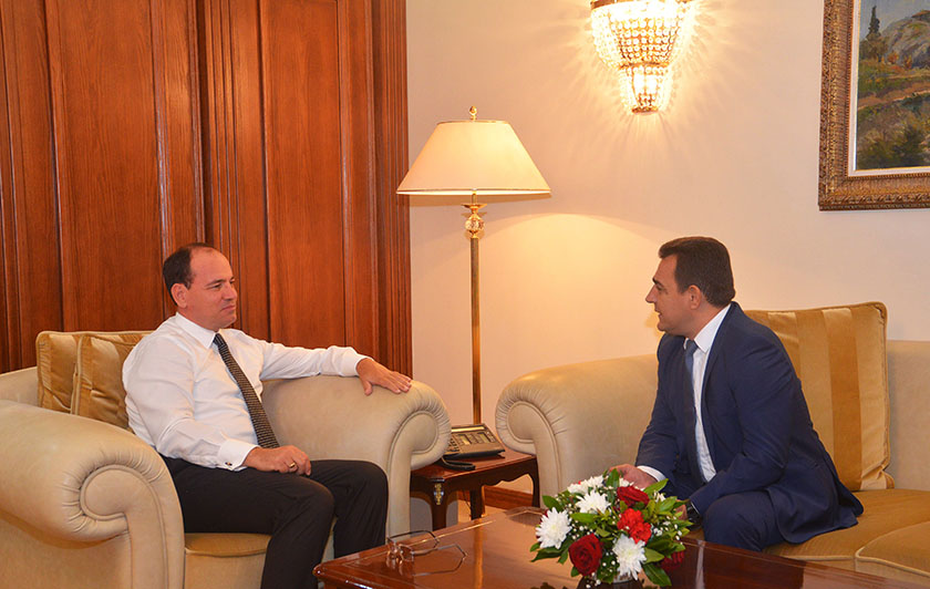 Presidenti Nishani takim me Kryetarin e Bashkisë të Pogradecit, Eduart Kapri