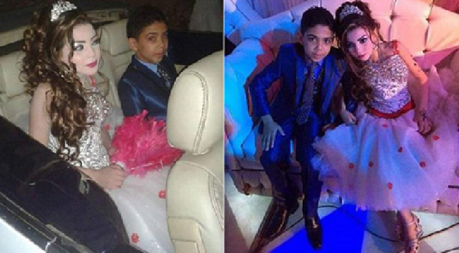 12 vjeç dhëndër në Egjipt; martohet me kushërirën !!