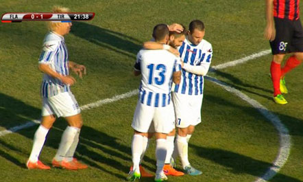 Bakaj shënon dy gola, i jep fitoren Tiranës në Vlorë