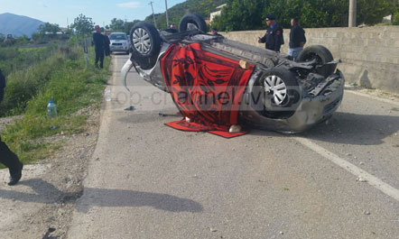 Vlorë, aksident i rëndë, vdes ish oficeri i policisë, në gjendje të rëndë dy pasagjerët