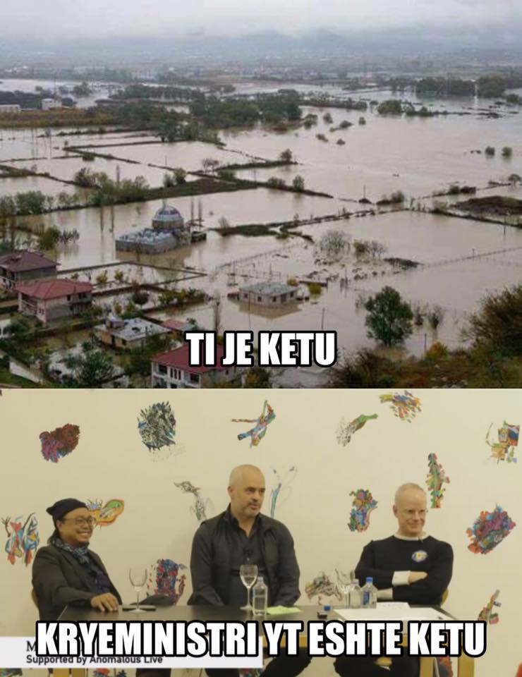 FOTO LAJM/ Ku je ti…, dhe ku është kryeministri…!