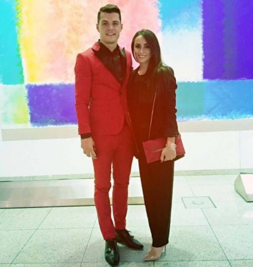 FOTO LAJM/ Shikoni kombinimin e bukur që ka bërë çifti simpatik Granit Xhaka dhe Leonita