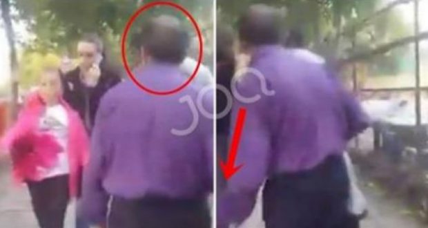 VIDEO/ Kujdes nga ky pervers pedofil, shikoni si i ngacmon vajzat e mitura në rrugë