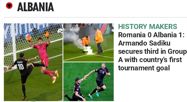 Ja çfarë shkruajnë mediat botërore për fitoren e Shqipërisë