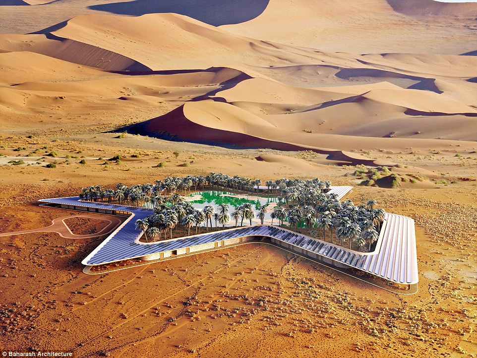 FOTO/ Oaz në shkretëtirë: A është ky resorti më i bukur në botë?