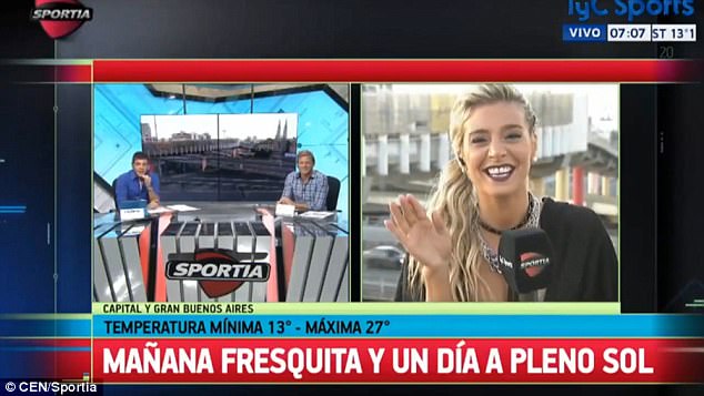 VIDEO/ Gazetarja po transmetonte live dhe i ndodh diçka e papritur