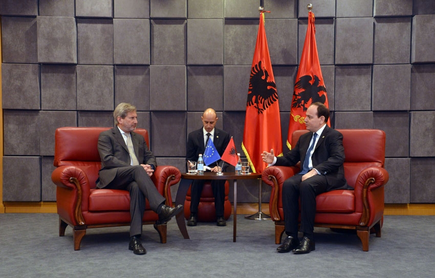 Takimi me Hanh, Nishani kërkon më shumë vëmendje nga Komisioni Europian për ligjin e pronave