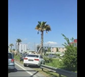 VIDEO/ Për vetëm 5 minuta dy aksidente në autostradën Tiranë-Durrës