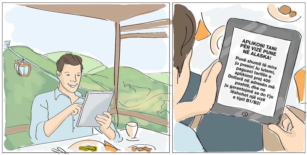 FOTO GALERI/ Ambasada amerikane: Kujdes! Njoftimet për punësim në Alaska janë mashtrime!