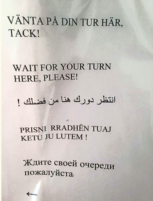 FOTO LAJM/ Azilkërkuesit “zyrtarizojnë” gjuhën shqipe në Suedi