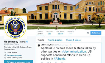 Dekriminalizimi, SHBA përshëndet nismën e PD dhe klasës politike