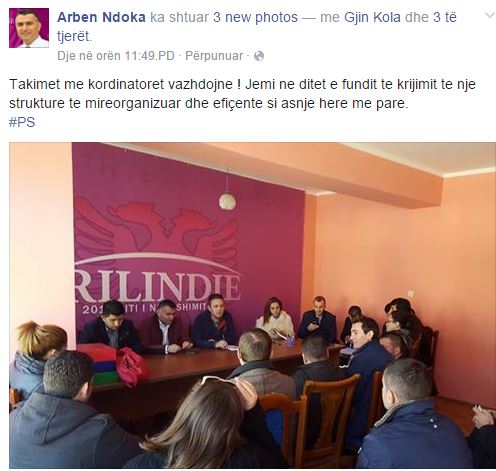 Arben Ndoka po “pastron” PS e Lezhës