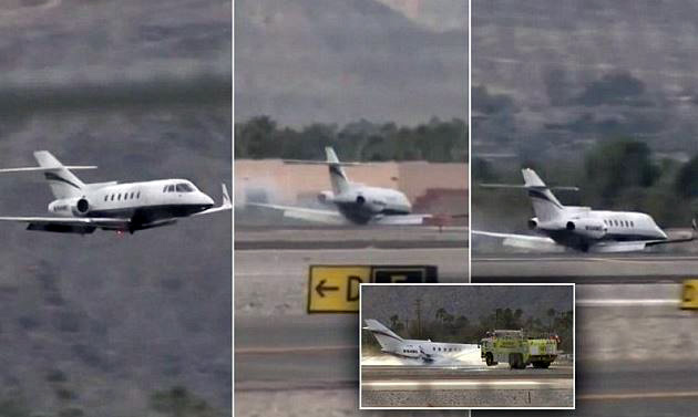 VIDEO/ Piloti ul avionin në pistë pa rrota