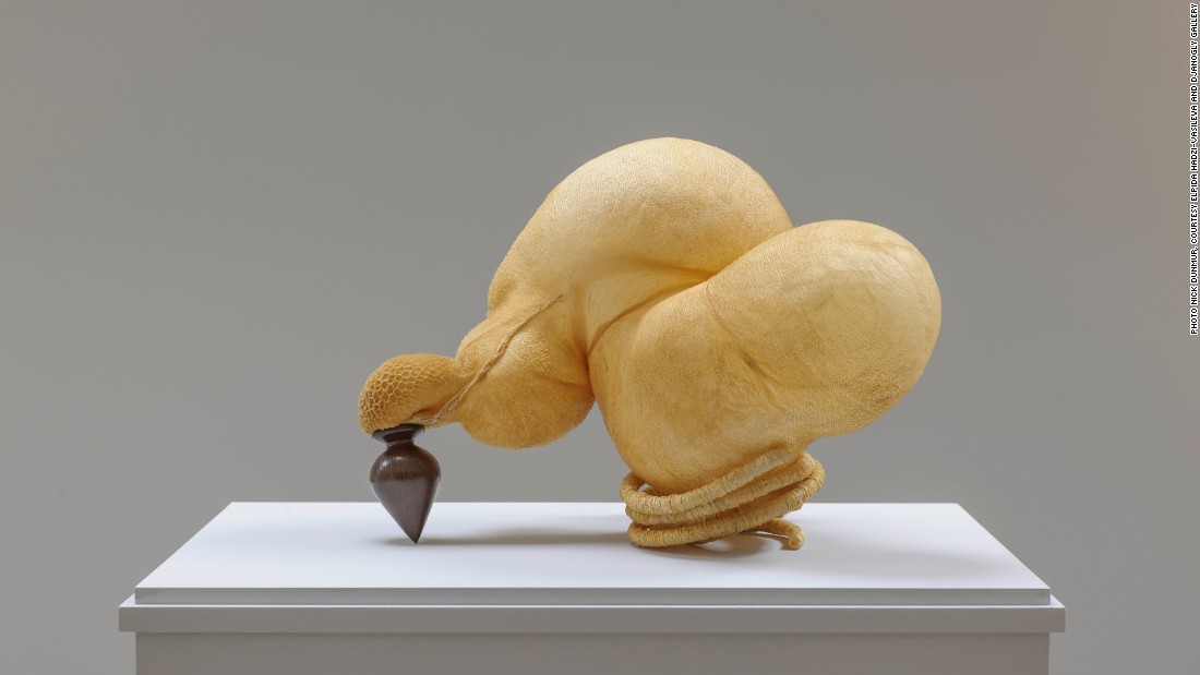 FOTOGALERI/Elpida nga Maqedonia bën art me testikujt e derrit