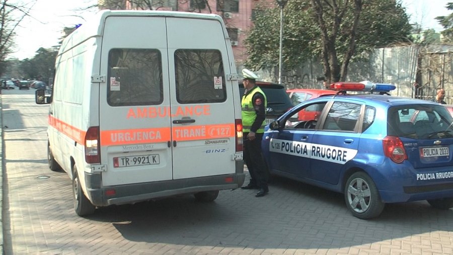 Arrestohet shoferi i autoambulancës në Tiranë, ishte i pirë në timon