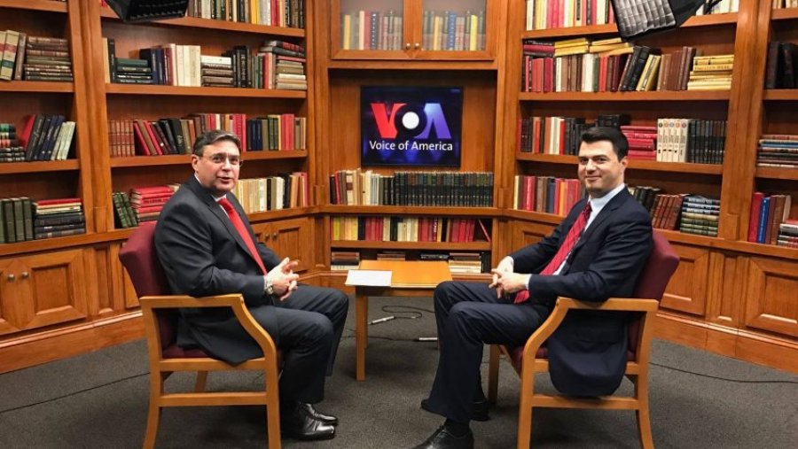Lulzim Basha zbardh vizitën në SHBA, sot në 18:00 live nga Washingtoni në VOA