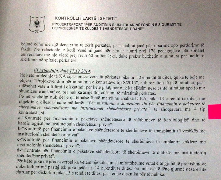 DOKUMENTET/ Seriali korruptiv i Beqajt vazhdon, qindra milionë lekë abuzime për spitalet private e klinikat jashtë