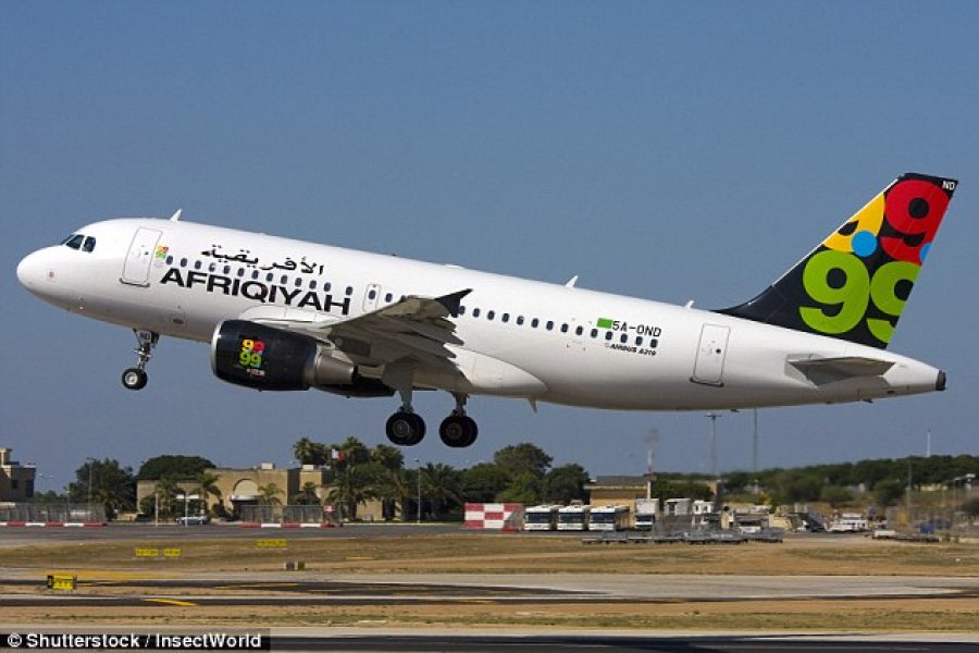 Merret peng në Maltë avioni libian me 118 pasagjerë