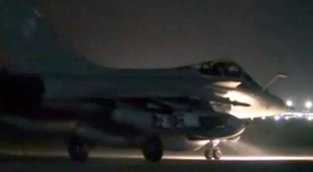 VIDEO/ Sulmet ajrore të Francës kundër ISIS-it në Siri