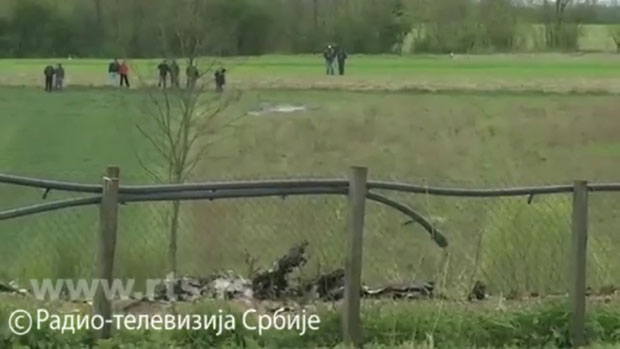 Avioni luftarak serb shpërthen në ajër, vdesin pilotët