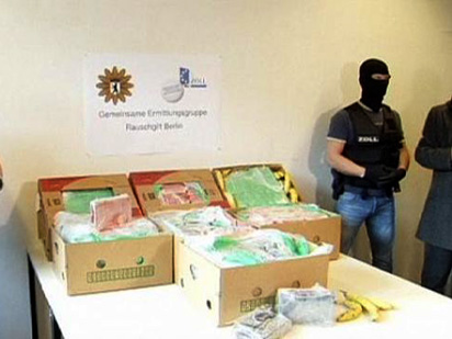Çeki, bllokohen 100 kilogramë kokainë nga Kolumbia, të fshehura në bananet e një supermarketi