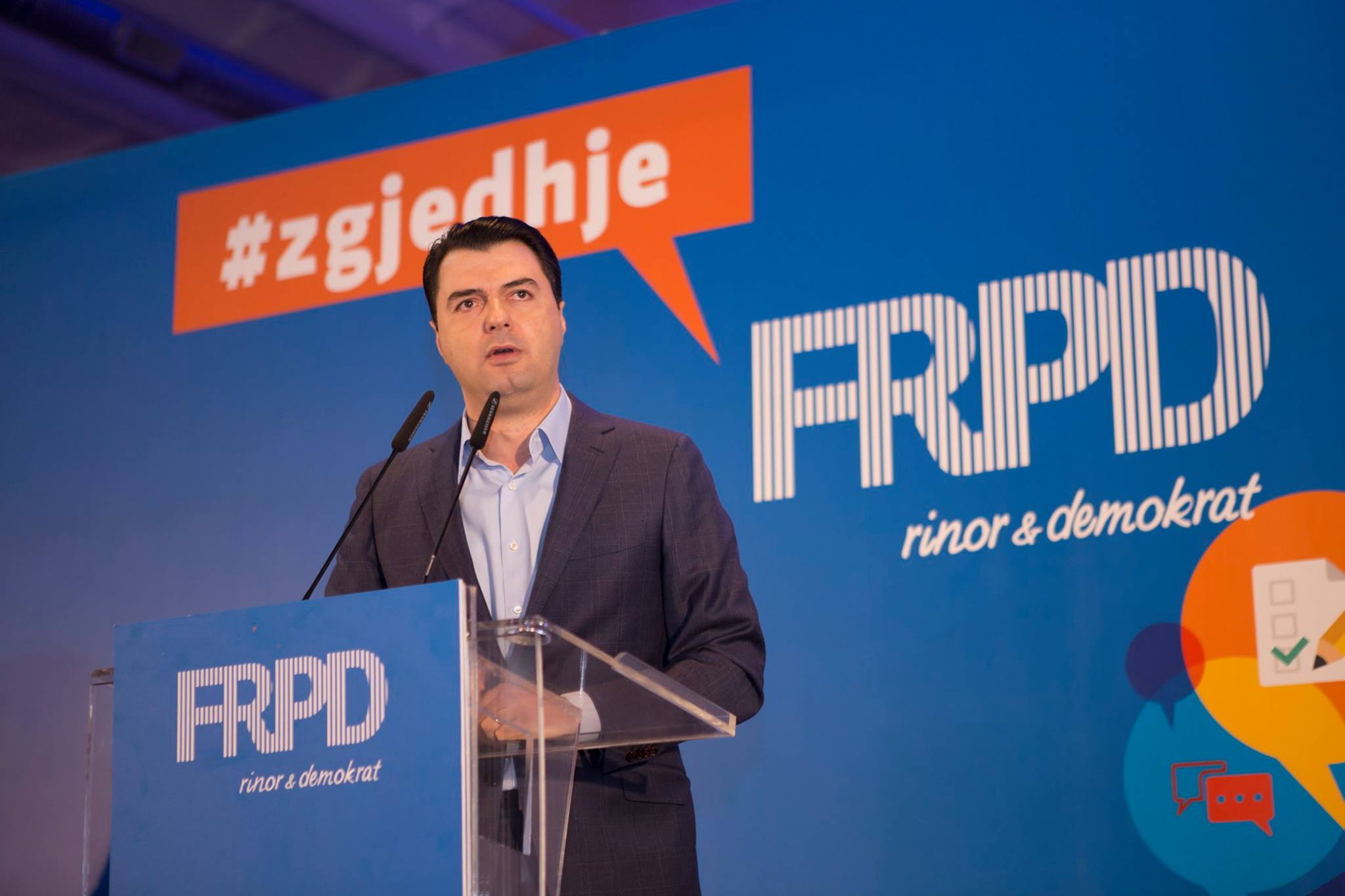 Fjalimi i ashpër i Bashës pak orë para takimit me Kerrin