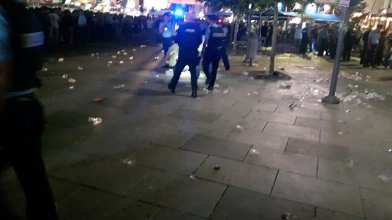 FOTO/ “Festë birre” me të shtëna me arme në Prishtinë