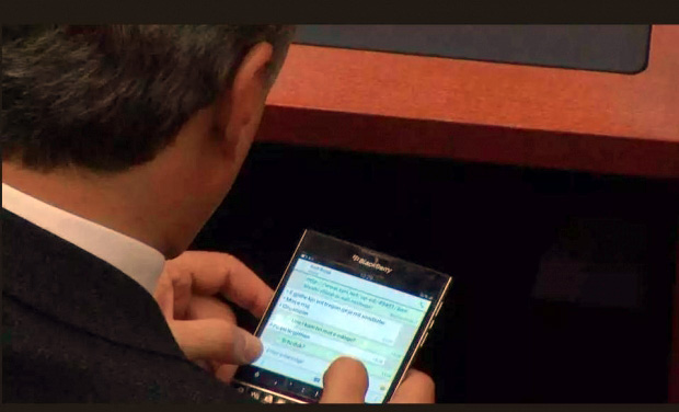 Sherri me Ramën, Blushi SMS gazetarit: I bëra m*t…!