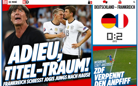 EURO 2016/ Titujt e mediave botërore pas triumfit, elozhe Francës dhe Antuan Griezmann