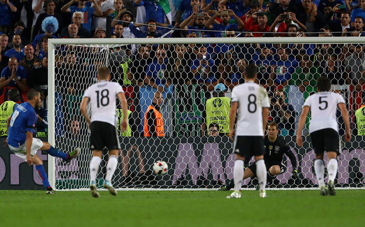 EURO 2016/ Bonuci barazon nga pika e 11-metërshit, rihapet ndeshja Gjermani – Itali