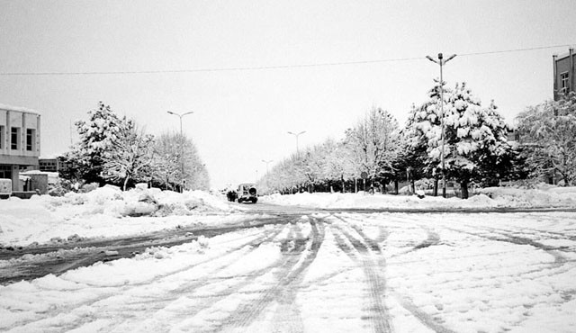 Dëborë në Pukë, Peshkopi e Kukës, trashësia arrin deri në 20 cm