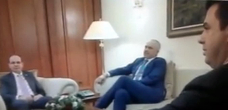 VIDEO/ Dalin pamjet e takimit Rama – Basha në Presidencë
