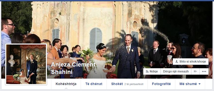 MANIA/ Mediat on-line “zbulojnë” nga “Facebook”-u, “martesën e fshehtë” të Anjeza Shahinit…!