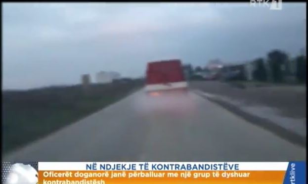 VIDEO/ Policia e Kosovës në ndjekje të kontrabandistëve si nëpër filma