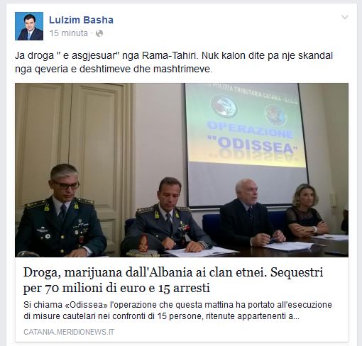 FOTO LAJM/ Basha ironizon Ramën e Tahirin: S’ka ditë pa një skandal nga qeveria e dështimeve dhe mashtrimeve