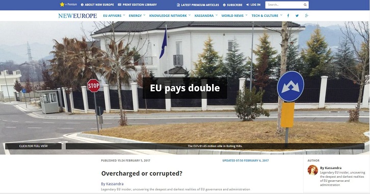 Gazeta belge e BE-së/ Vila e Vlahutin u pagua dyfish më shtrenjtë nga çmimi real