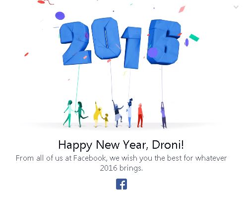 Droni.al ju uron Gëzuar 2016!