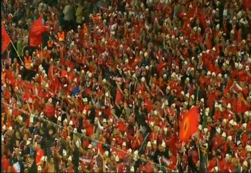 Danimarke-Shqiperi, 0:0 , mbreti i ndeshjes, Berisha