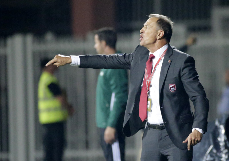 Fjalët e para të De Biasit për fitoren ndaj Maqedonisë