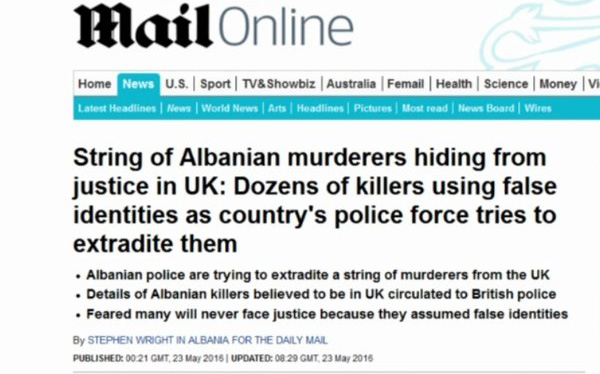 EMRAT/ Britani, dy burrelsa më të kërkuarit, i fshihen drejtësisë shqiptare