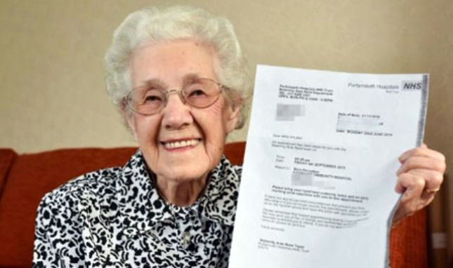 Letër nga spitali për 100-vjeçaren: Je shtatzënë