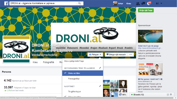 NJOFTIM/ DRONI.al NJË MESAZH TË RËNDËSISHËM PËR LEXUESIT E TIJ…!