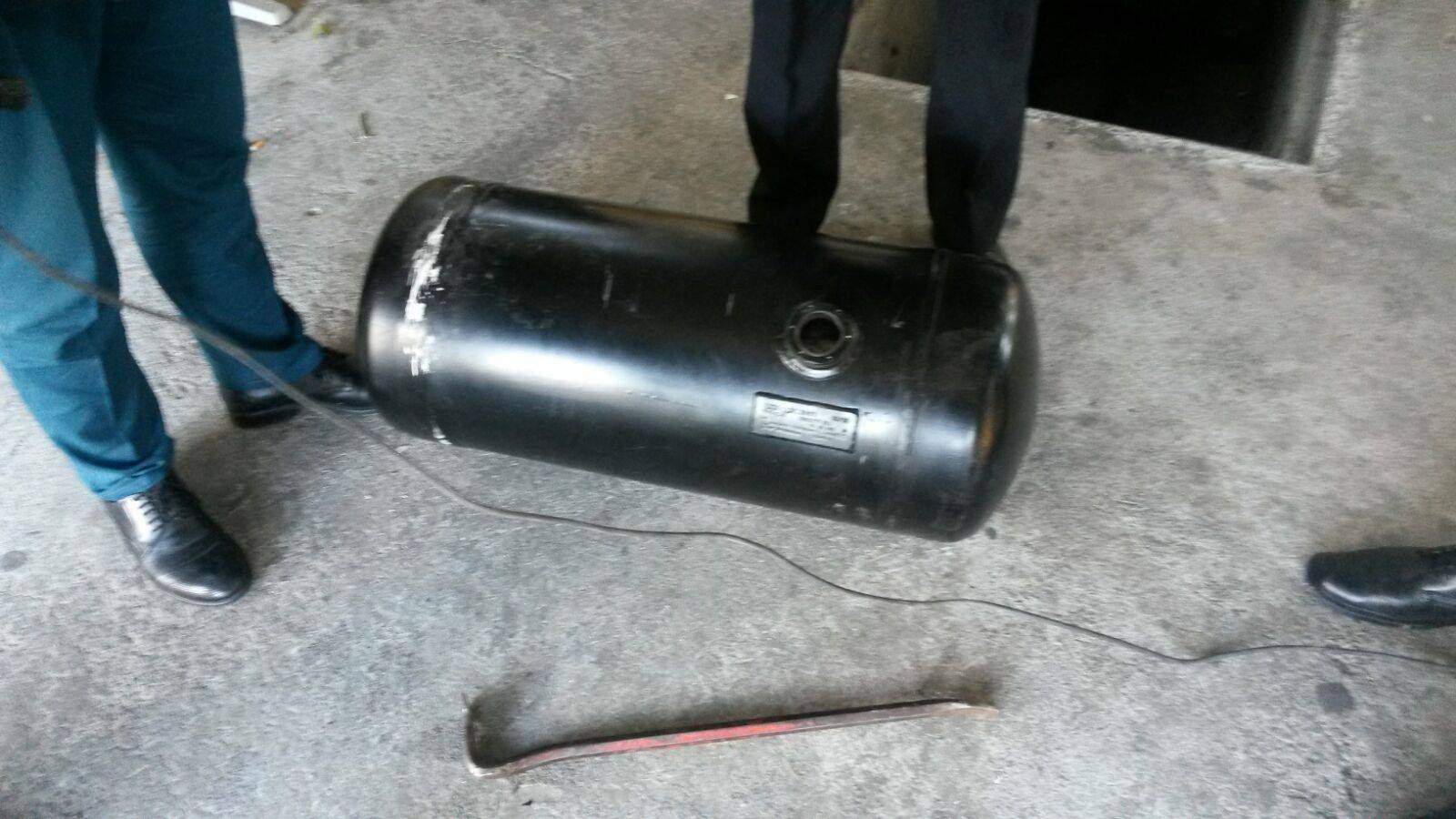 FOTO/Novacion, drogë në bombulën e gazit, po kalonte kufirin në Murriqan