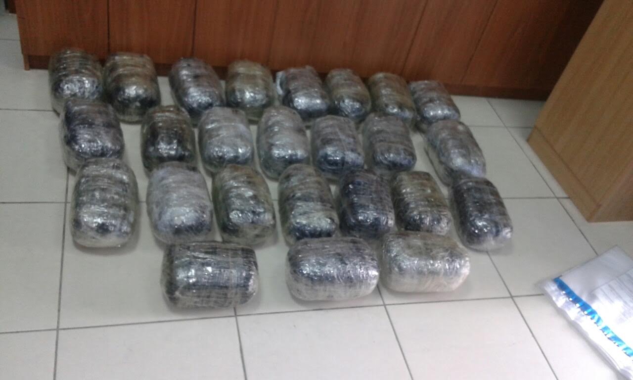 Kapen 29 kg Cannabis Sattiva në Qafë Thanë