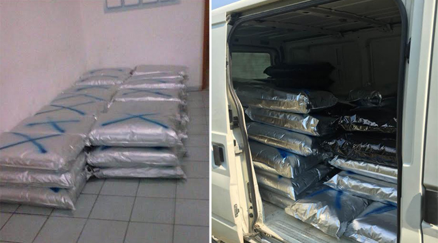 Kapet furgoni me 325 kg kanabis, droga destinacion Greqinë