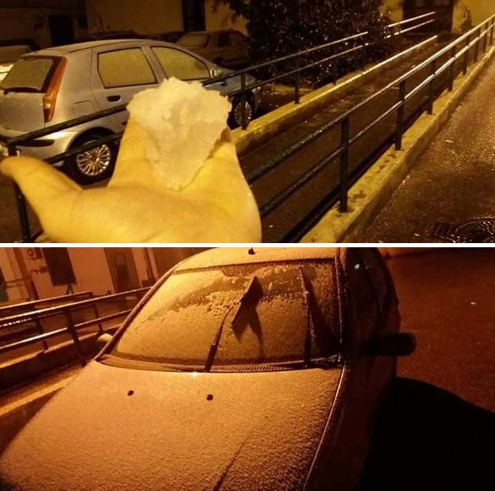 FOTO&VIDEO/Pas 7 vitesh, Durrësi zbardhet nga bora për pak caste