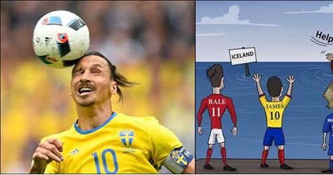 FOTO GALERI/ Karikaturat më pikante të Euro 2016