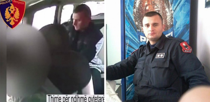 FOTO/ Grabitësi i  taksistit, efektiv policie i FNSH-së