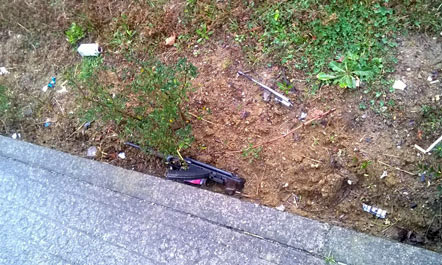 FOTO LAJM/ Masakra në Elbasan, gjendet një tjetër automatik