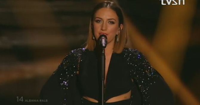 EUROVISION/ Elhaida Dani bën detyrën, radha e shqiptarëve jashtë kufijve të votojnë nr. 14
